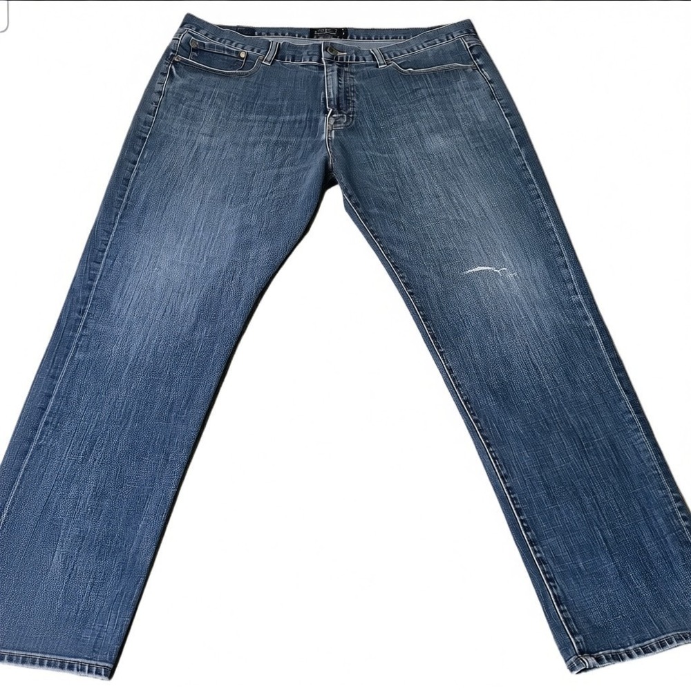 Lucky Brand 410 Athletic Fit 40x31 Blue Jeans Stretch Denim 5 Pocket EUC‎